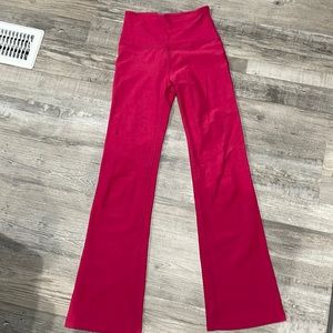 Spacedye practice pant small high rise bootcut 30”inseam